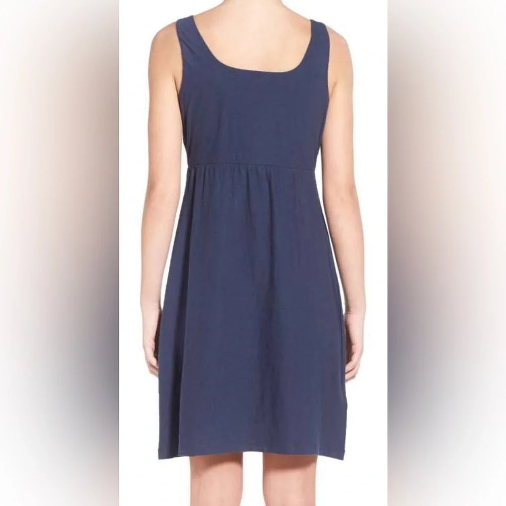 Tommy Bahama Ocean Blue Embellished Dress Beaded Neck Sleeveless L NWT - Picture 2 of 8